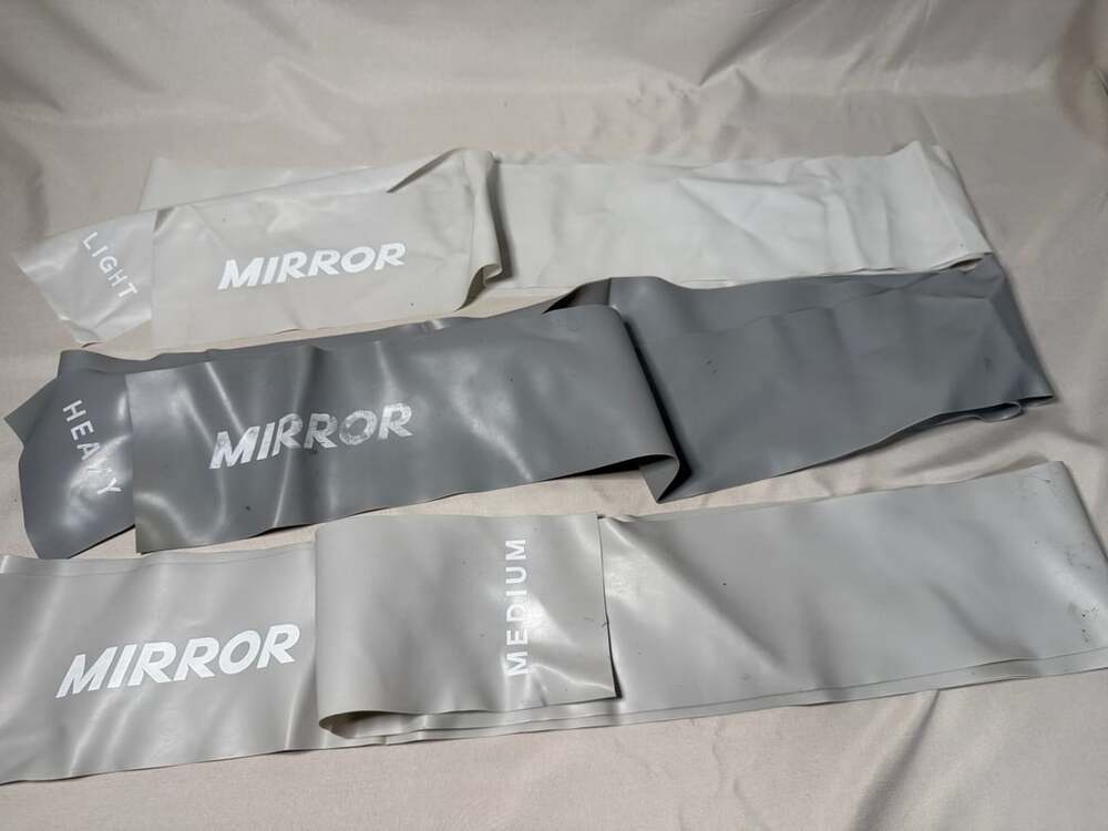 Lululemon Studio Mirror Flat Resistance Bands Set Light Heavy Medium